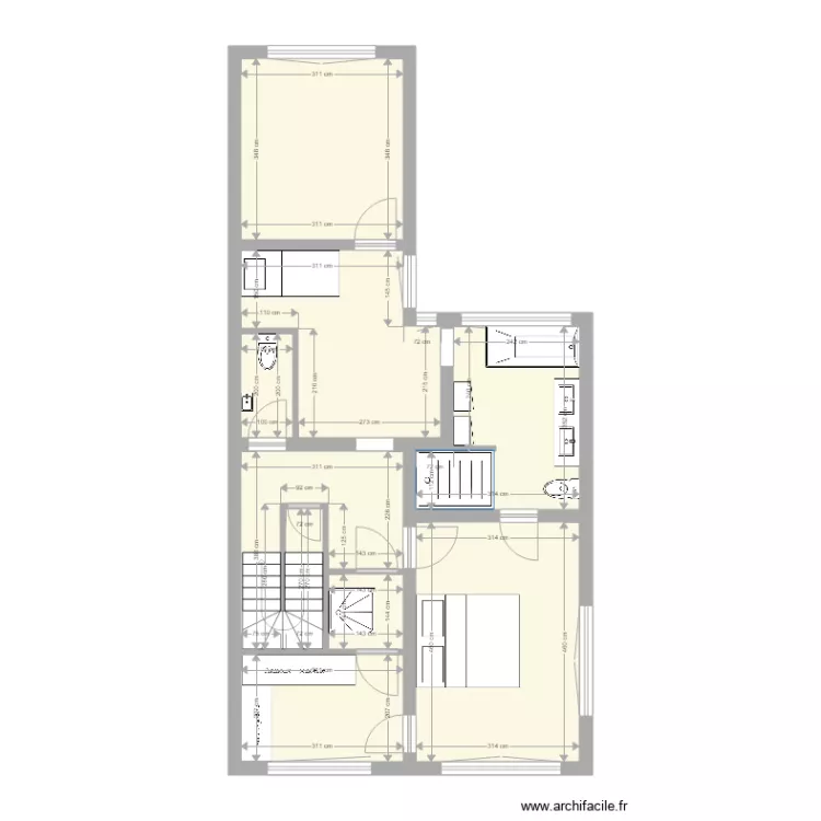 etage3. Plan de 