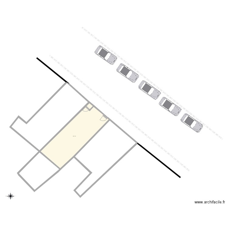 projet noyon DP2 apres. Plan de 0 pièce et 0 m2