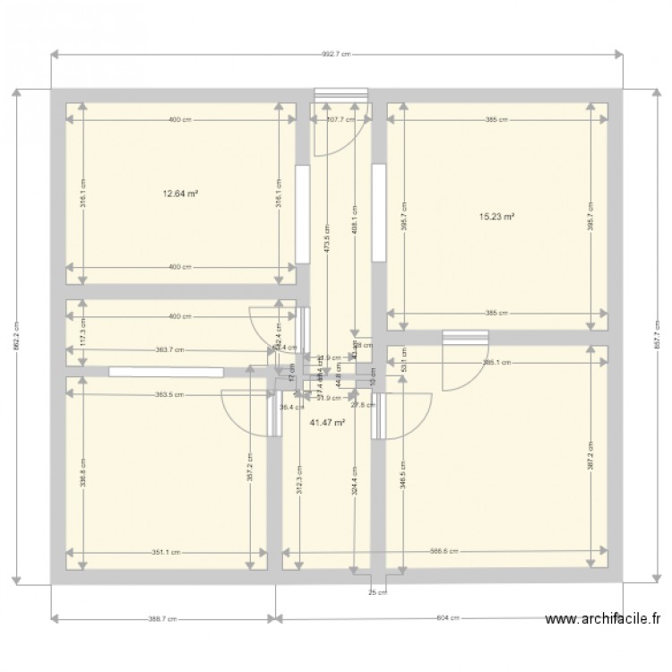 Projet Hugo 2. Plan de 0 pièce et 0 m2