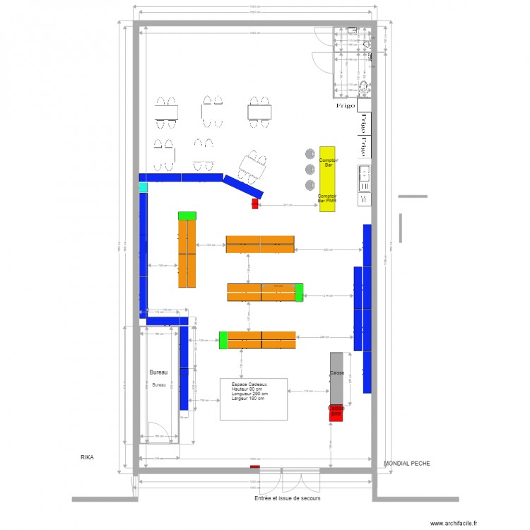 option1. Plan de 0 pièce et 0 m2