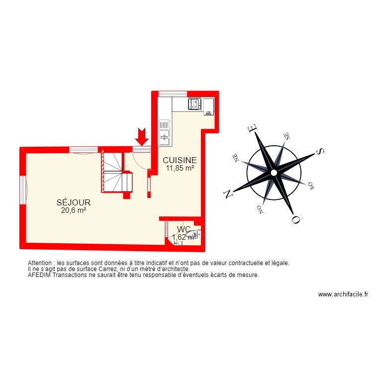 BI15295 -. Plan de 13 pièces et 78 m2