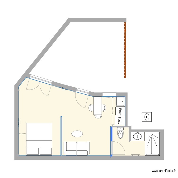 poulbot 3. Plan de 0 pièce et 0 m2