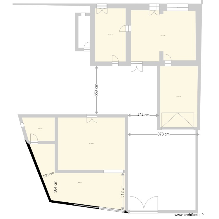 Ferme dimensions exactes. Plan de 0 pièce et 0 m2