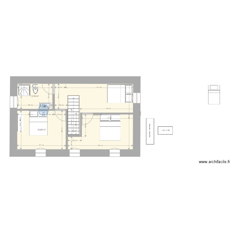 sausseyétageeprojet4. Plan de 0 pièce et 0 m2