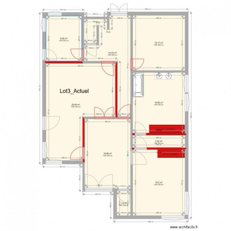 Lot301. Plan de 0 pièce et 0 m2