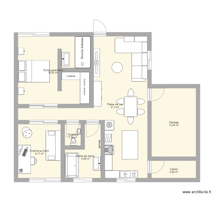 Maison Mamam 2. Plan de 0 pièce et 0 m2