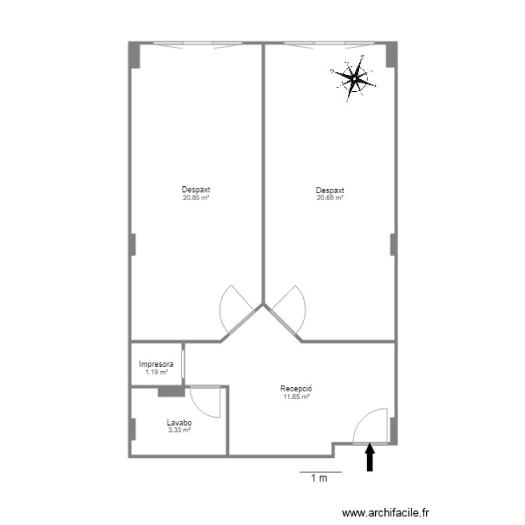 PRAT DE LA CREU 92 DESPAXT 11. Plan de 0 pièce et 0 m2