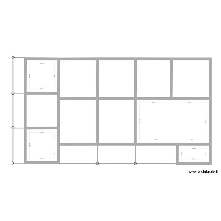 batt. Plan de 0 pièce et 0 m2