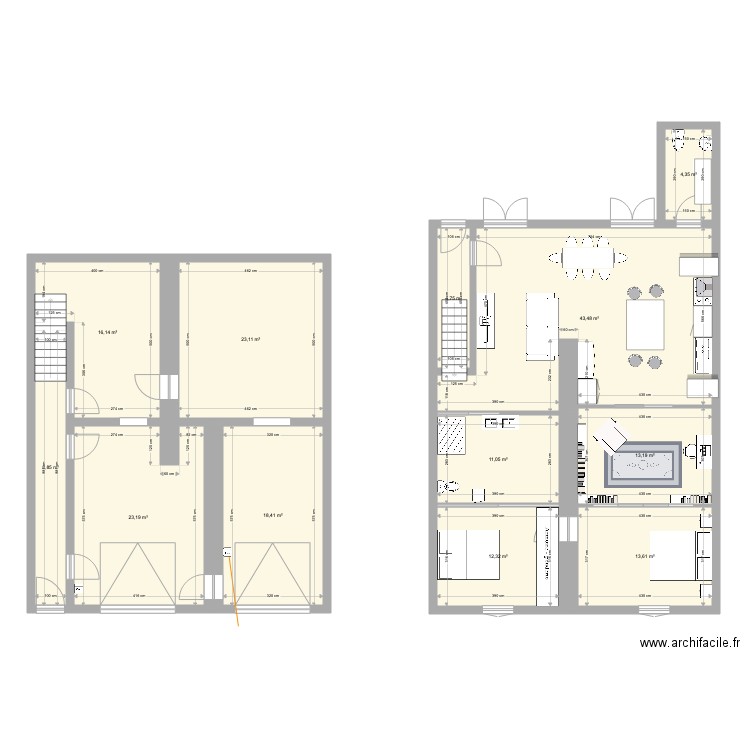 Idée Laury. Plan de 0 pièce et 0 m2