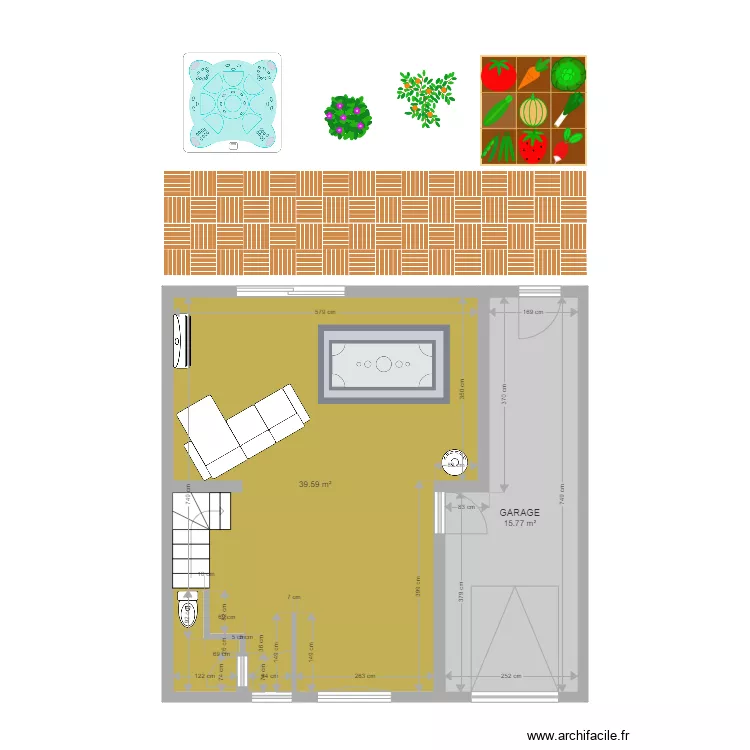 AMENAGEMENT EXTERIEUR. Plan de 