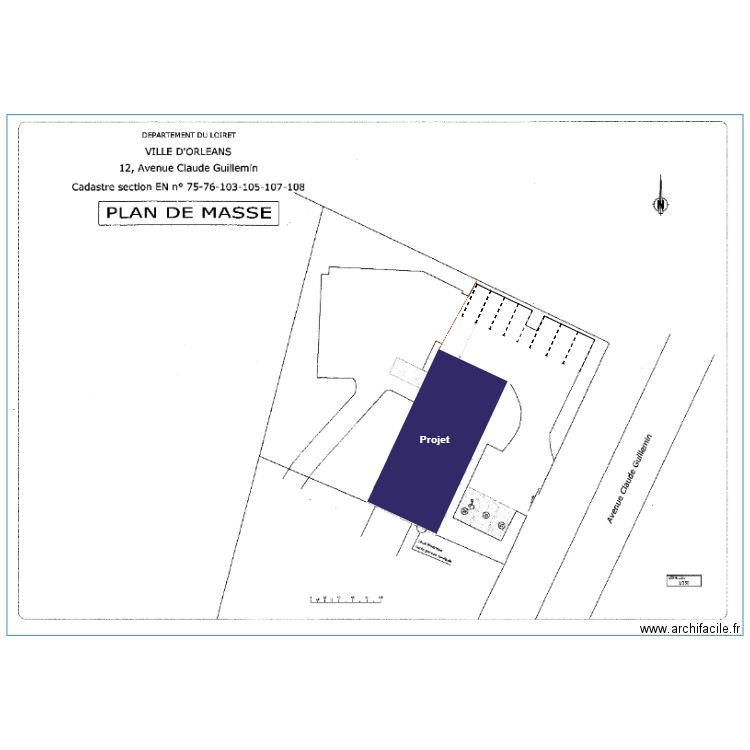 Plan de masse sécurité. Plan de 0 pièce et 0 m2