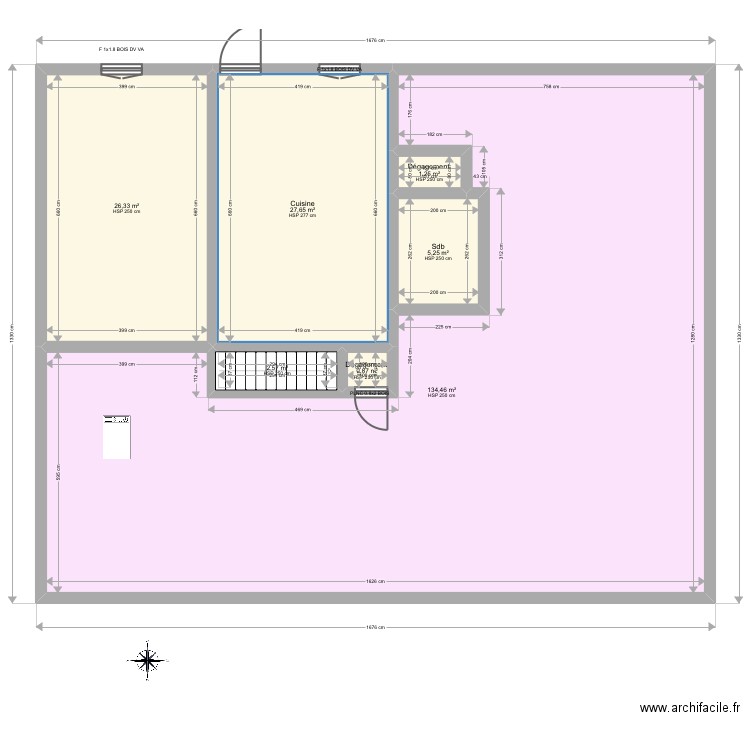 Martin rdc. Plan de 0 pièce et 0 m2