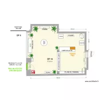 Plan Good Vibes Only apr&egrave;s travaux