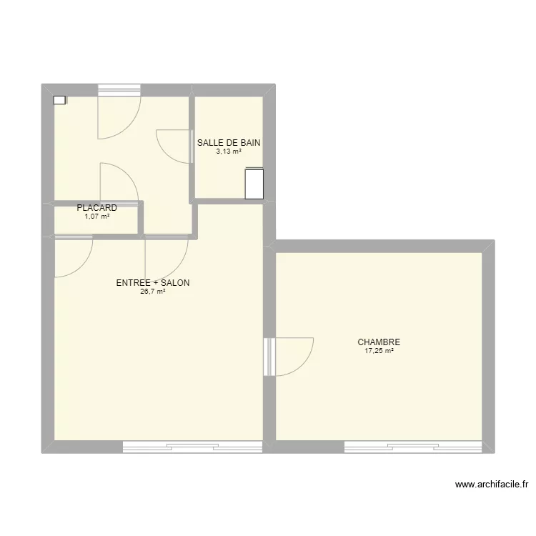 LA MONGIE. Plan de LA MONGIE. Plan de