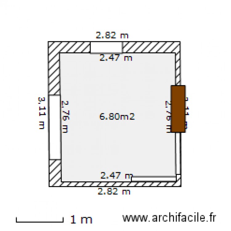 Plan Cuisine 4 Jan 2014. Plan de 0 pièce et 0 m2