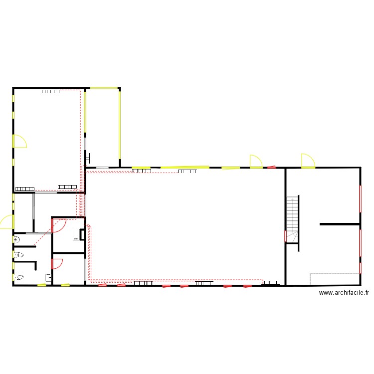 le galion travaux chauffage . Plan de 0 pièce et 0 m2