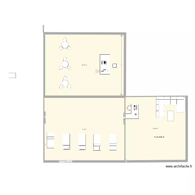 Appart Joubarbe 2. Plan de Appart Joubarbe 2. Plan de