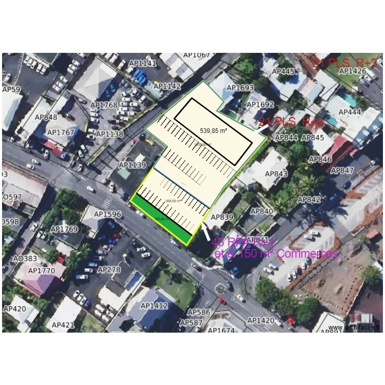 LA GARE ST ANDRE  pls . Plan de 0 pièce et 0 m2