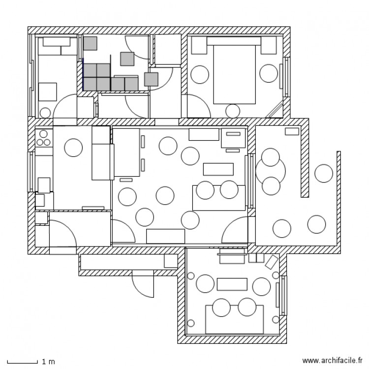 Plan du T3 BJG 14 Sept 2012 . Plan de 0 pièce et 0 m2