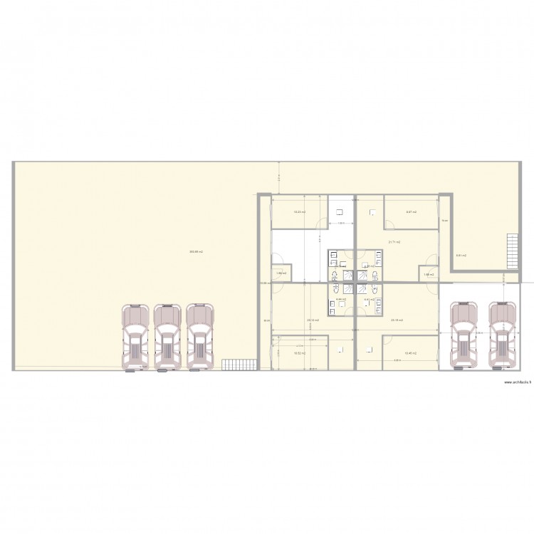 Plan. Plan de 0 pièce et 0 m2