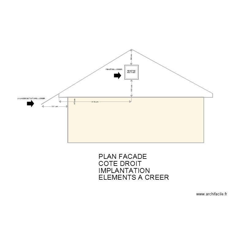 fresnes facade droite 29032020. Plan de 0 pièce et 0 m2