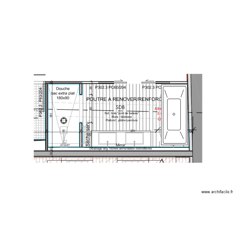 bath 2a. Plan de 0 pièce et 0 m2