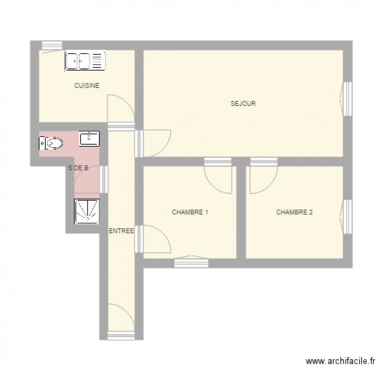 TESSIER RDC DT. Plan de 0 pièce et 0 m2
