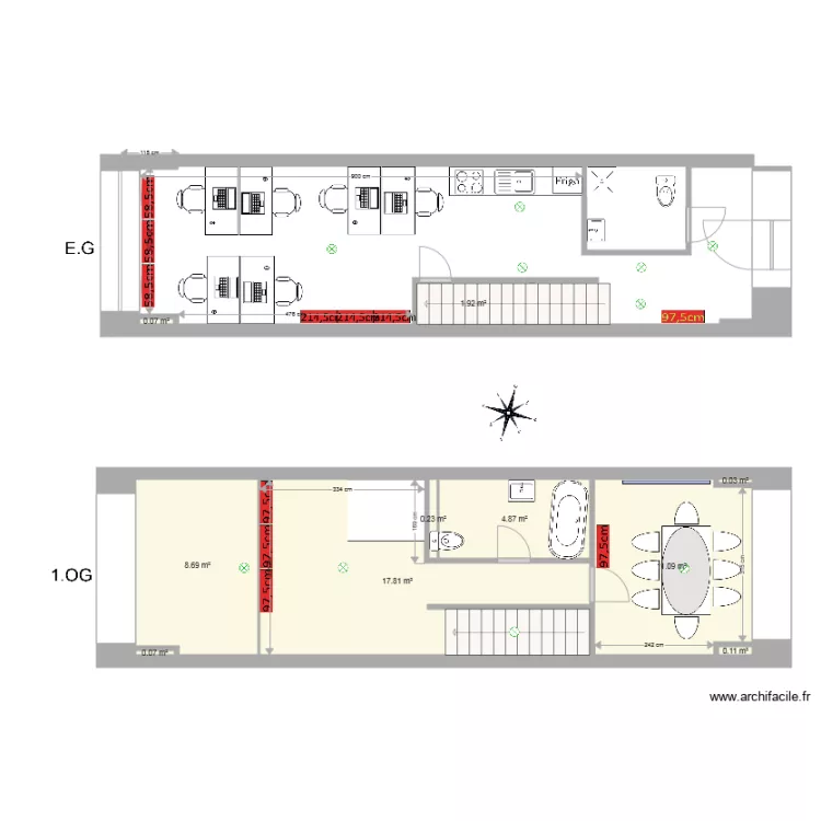 KU193 Kurf&uuml;rstendamm 193. Plan de 