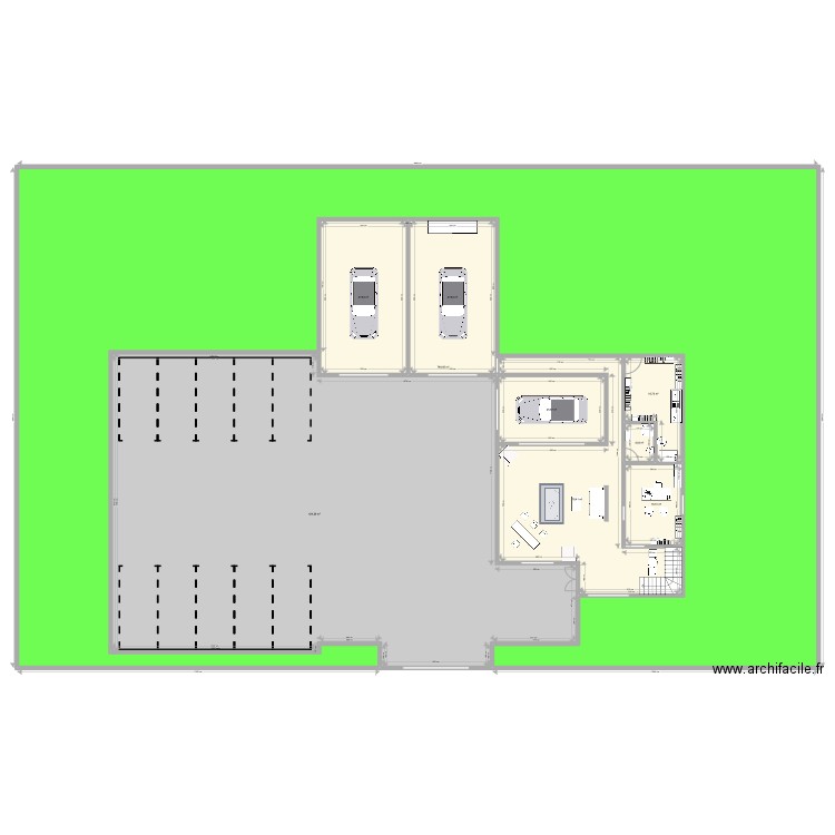 detailing loheac 245 m2. Plan de 0 pièce et 0 m2