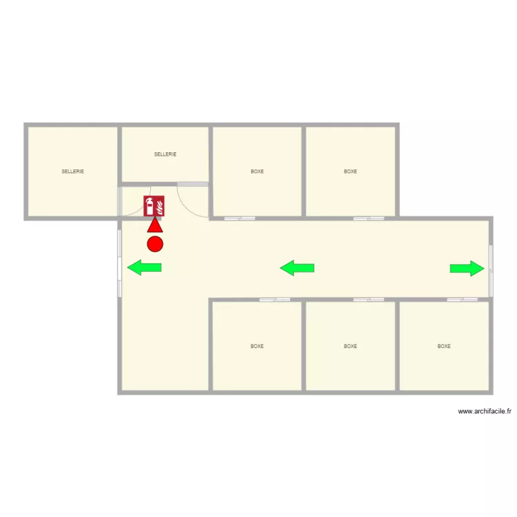 ECURIE INTERIEURE. Plan de ECURIE INTERIEURE. Plan de