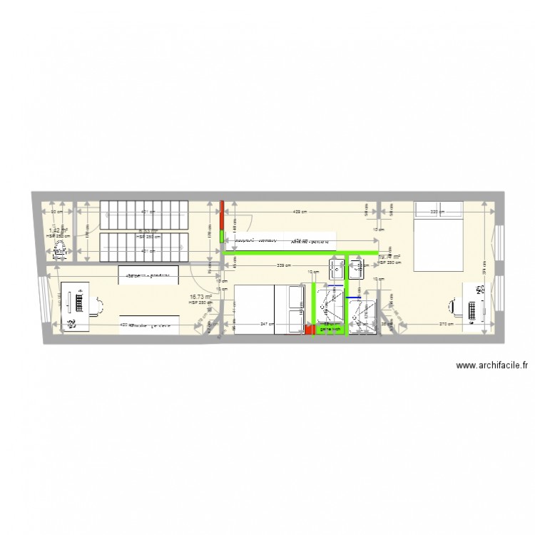 Wangermée. Plan de 0 pièce et 0 m2