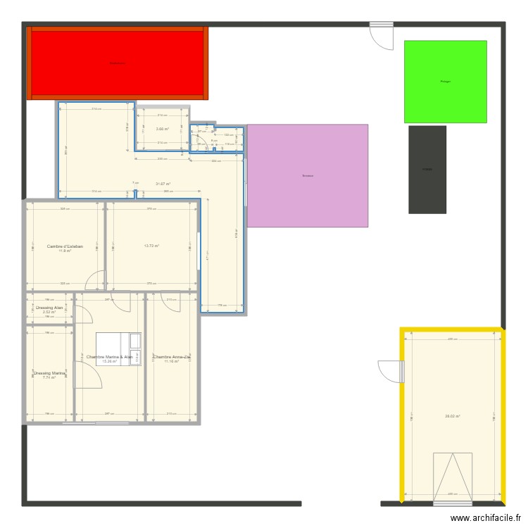 La Villa PIPA 3. Plan de 0 pièce et 0 m2
