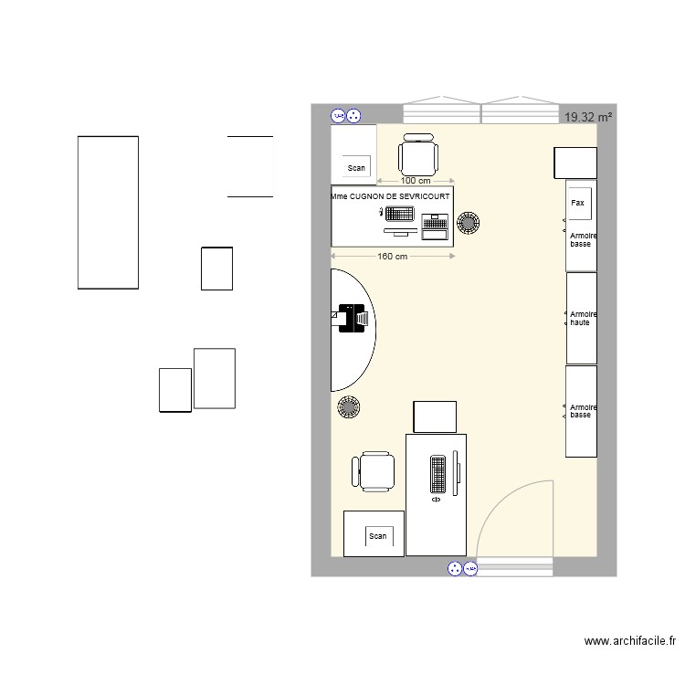 Mm CUGNON Ef 2. Plan de 0 pièce et 0 m2