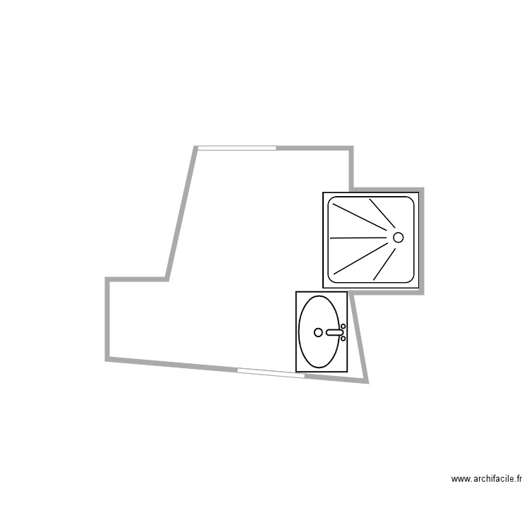 Salle de Bain Meuble. Plan de 0 pièce et 0 m2