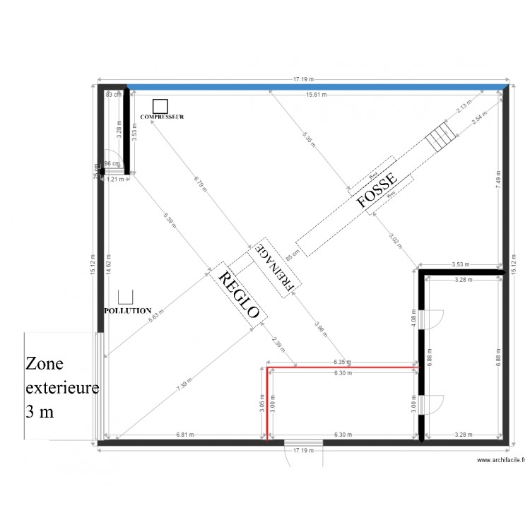 Dole. Plan de 0 pièce et 0 m2