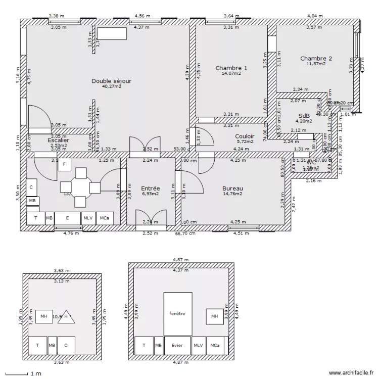Bawaïnoel. Plan de Bawaïnoel. Plan de