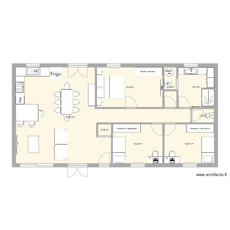 Maison Nath 1. Plan de 0 pièce et 0 m2