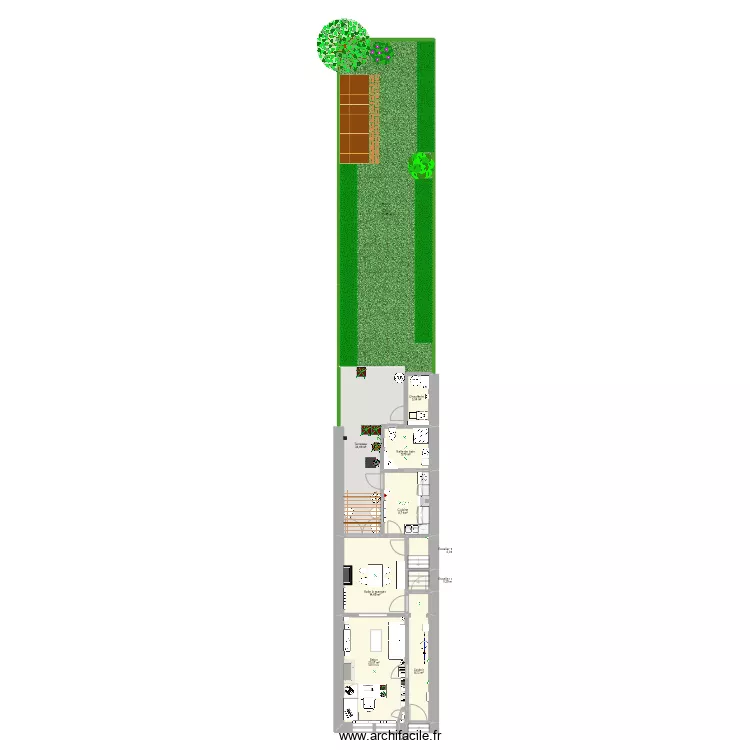 R. des Moulins (Rez-de-Chaussée). Plan de R. des Moulins (Rez-de-Chaussée). Plan de
