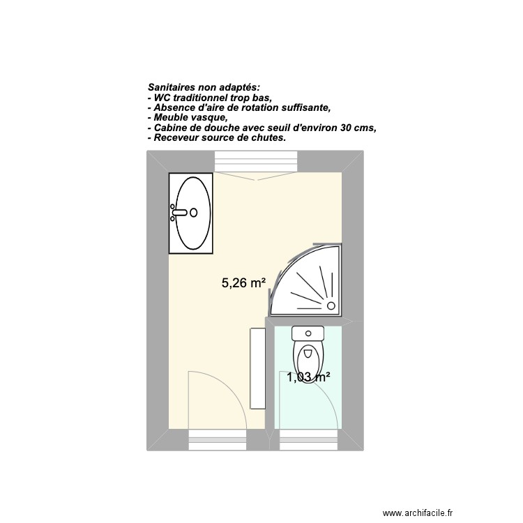 Vauthier. Plan de 0 pièce et 0 m2