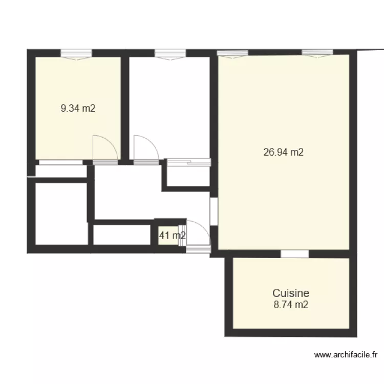 Plan Perrier. Plan de 