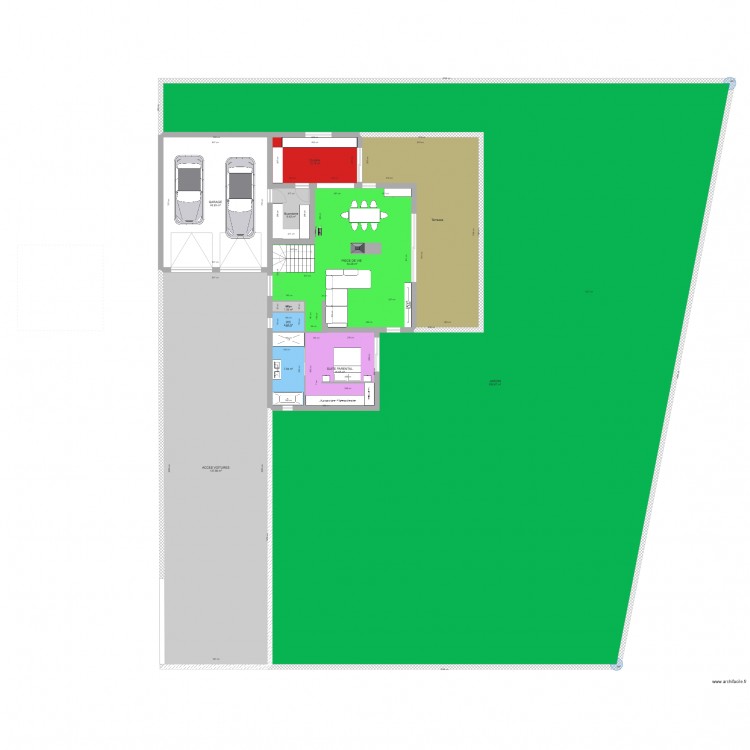 NEW OYTIER JARDIN. Plan de 0 pièce et 0 m2