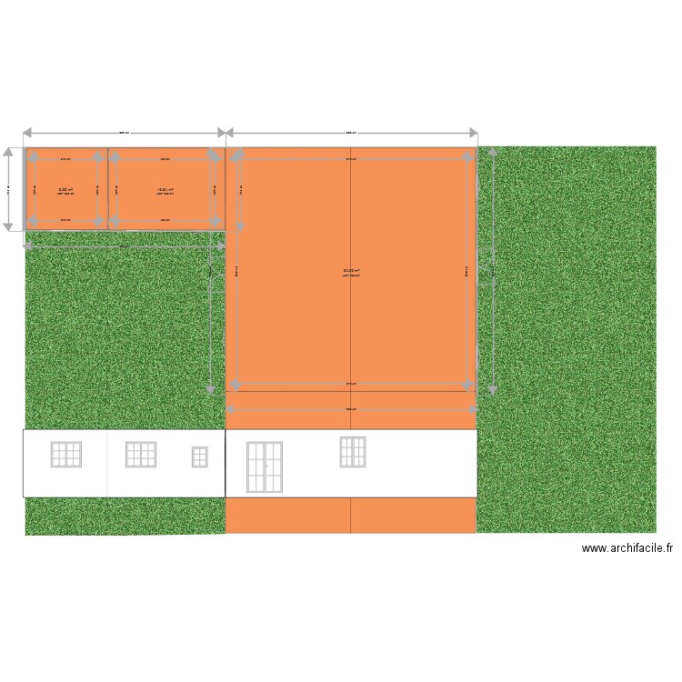 FACADE. Plan de 0 pièce et 0 m2