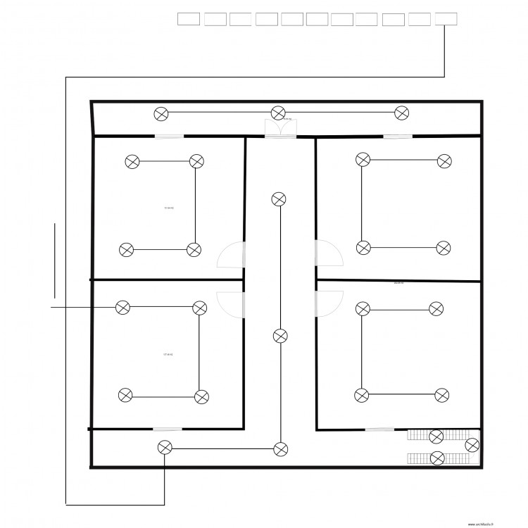 smart home. Plan de 0 pièce et 0 m2