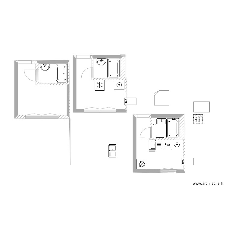 chambre 2. Plan de 0 pièce et 0 m2