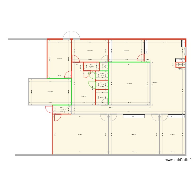 Bureau Exotic BZH. Plan de 0 pièce et 0 m2