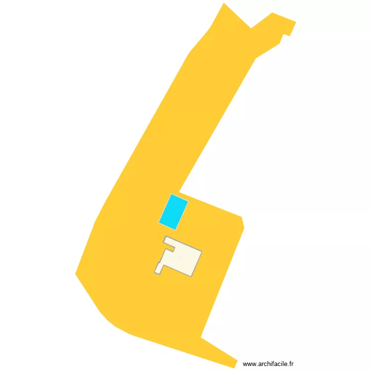 Maison. Plan de 