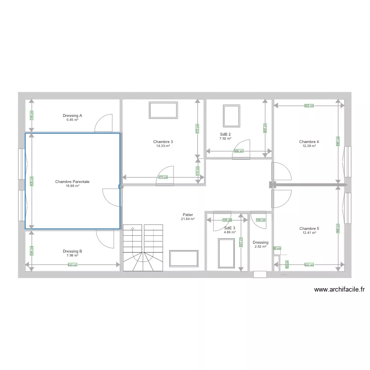 Plan Etage Santeny 8. Plan de 