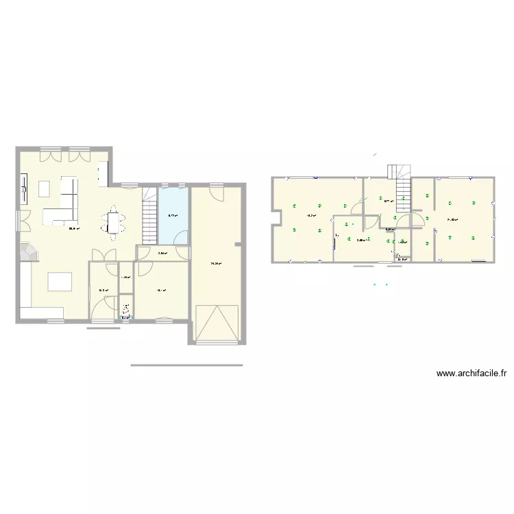 maison cotation. Plan de 