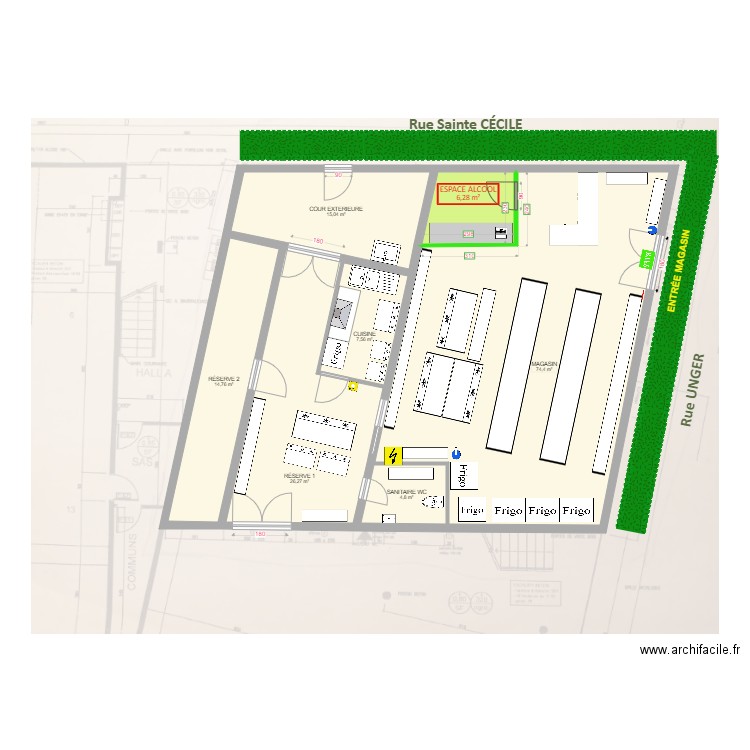 FANAO. Plan de 0 pièce et 0 m2
