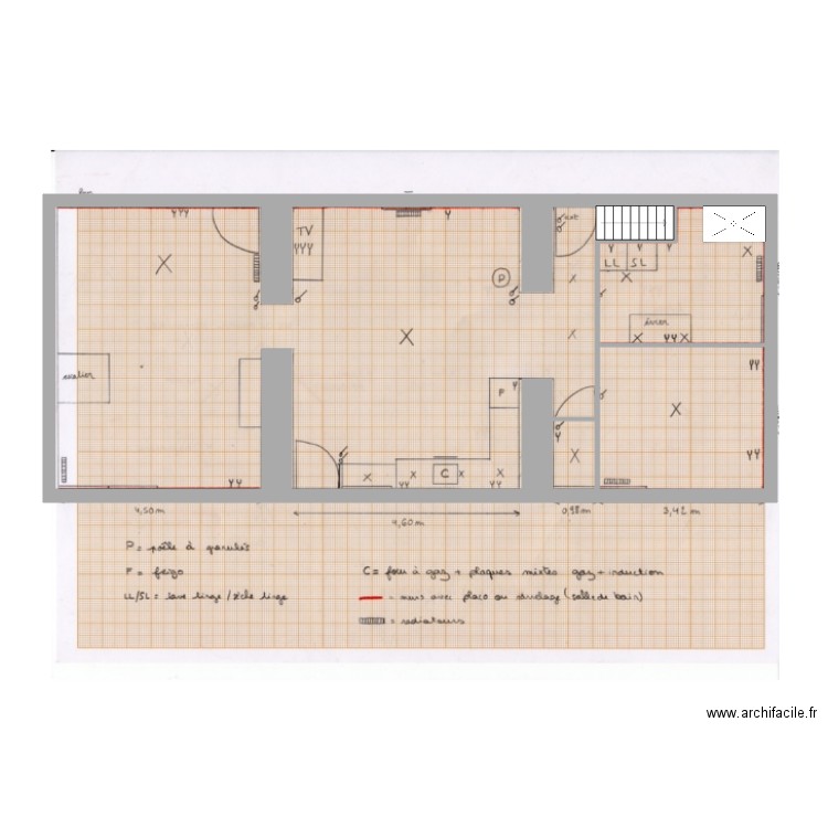 Tauxe. Plan de 0 pièce et 0 m2